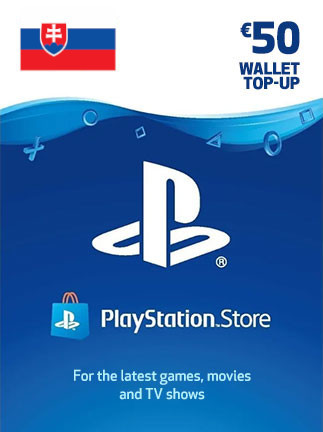 PlayStation Network Gift Card 50 EUR - PSN Slovakia PlayStation Network Gift Card 50 EUR - PSN Slovakia