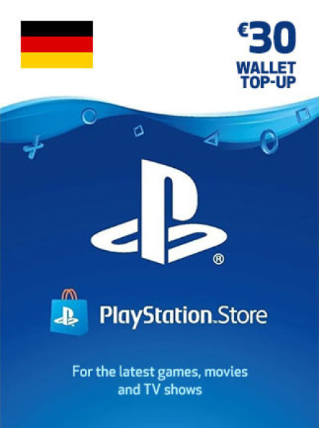 PlayStation Network Gift Card 30 EUR - PSN Germany PlayStation Network Gift Card 30 EUR - PSN Germany