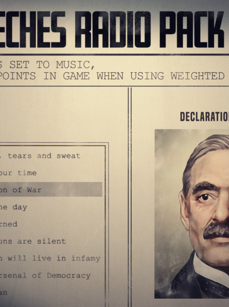 Hearts of Iron IV: Allied Speeches Music Pack (PC) - Steam Key - GLOBAL Hearts of Iron IV: Allied Speeches Music Pack (PC) - Steam Key - GLOBAL