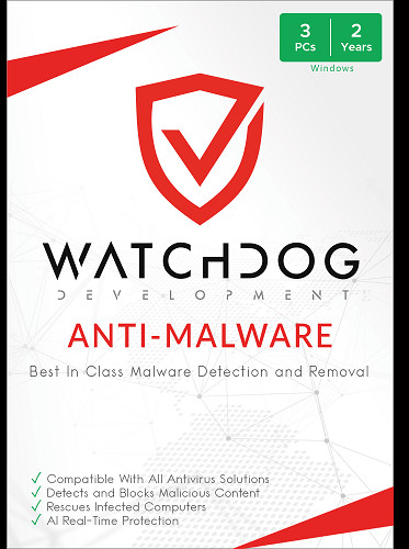 Watchdog Anti-Malware 3 PC 2 Years - Key - GLOBAL