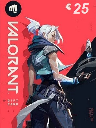 VALORANT Gift Card 25 EUR (PC) - Riot Key - EUROPE VALORANT Gift Card 25 EUR (PC) - Riot Key - EUROPE