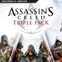 Assassin's Creed Triple Pack: Black Flag, Unity, Syndicate (Xbox One) - Xbox Live Key - ARGENTINA