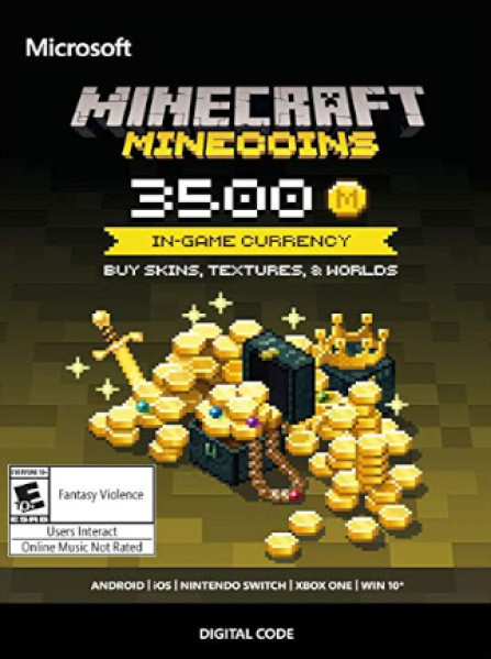 Minecraft: Minecoins Pack Xbox Live GLOBAL 3 500 Coins Minecraft: Minecoins Pack Xbox Live GLOBAL 3 500 Coins