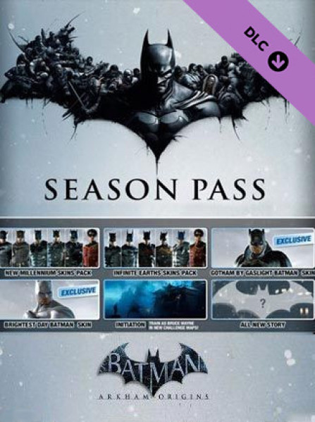 Batman: Arkham Origins - Season Pass (PC) - Steam Key - EUROPE Batman: Arkham Origins - Season Pass (PC) - Steam Key - EUROPE