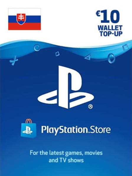 PlayStation Network Gift Card 10 EUR - PSN Slovakia PlayStation Network Gift Card 10 EUR - PSN Slovakia
