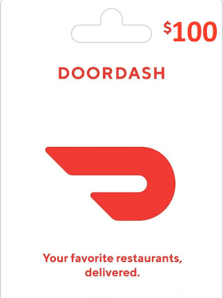 Door Dash Gift Card 100 USD - Door Dash Key - UNITED STATES Door Dash Gift Card 100 USD - Door Dash Key - UNITED STATES