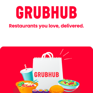 GrubHub 10 USD