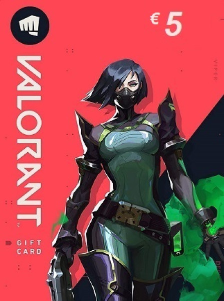 VALORANT Gift Card 5 EUR (PC) - Riot Key - EUROPE VALORANT Gift Card 5 EUR (PC) - Riot Key - EUROPE