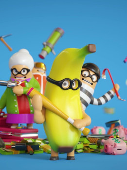 Rubber Bandits (PC) - Steam Key - EUROPE Rubber Bandits (PC) - Steam Key - EUROPE