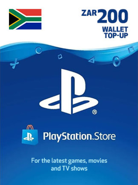 PlayStation Network Gift Card 200 ZAR - PSN SOUTH AFRICA PlayStation Network Gift Card 200 ZAR - PSN SOUTH AFRICA