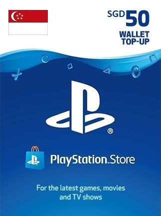 PlayStation Network Gift Card 50 SGD PSN SINGAPORE PlayStation Network Gift Card 50 SGD PSN SINGAPORE