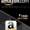 Amazon Gift Card 1500 INR - Amazon Key - INDIA Amazon Gift Card 1500 INR - Amazon Key - INDIA