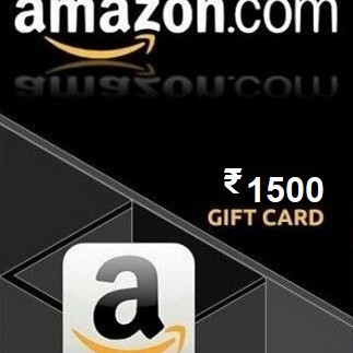 Amazon Gift Card 1500 INR - Amazon Key - INDIA