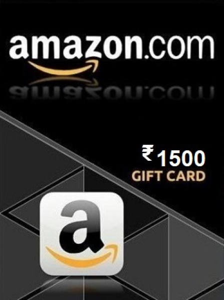 Amazon Gift Card 1500 INR - Amazon Key - INDIA Amazon Gift Card 1500 INR - Amazon Key - INDIA