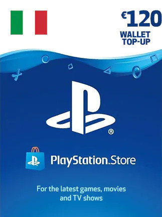 PlayStation Network Gift Card 120 EUR - PSN Italy PlayStation Network Gift Card 120 EUR - PSN Italy