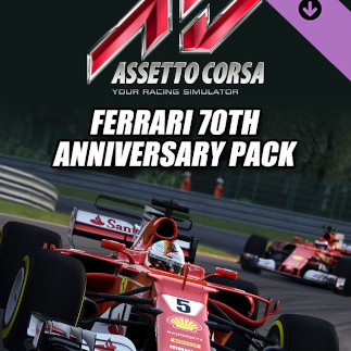 Assetto Corsa - Ferrari 70th Anniversary Pack (PC) - Steam Key - EUROPE