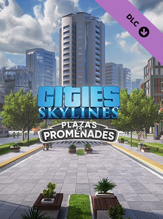 Cities: Skylines - Plazas & Promenades (PC) - Steam Key - EUROPE Cities: Skylines - Plazas & Promenades (PC) - Steam Key - EUROPE