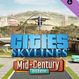 Cities: Skylines - Content Creator Pack: Mid-Century Modern (PC) - Steam Key - GLOBAL