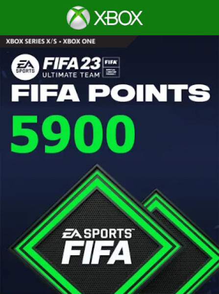 Fifa 23 Ultimate Team 5900 FUT Points - Xbox Live Key - GLOBAL Fifa 23 Ultimate Team 5900 FUT Points - Xbox Live Key - GLOBAL