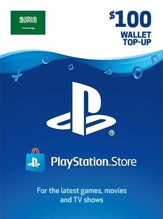 PlayStation Network Gift Card 100 USD - PSN Key - SAUDI ARABIA