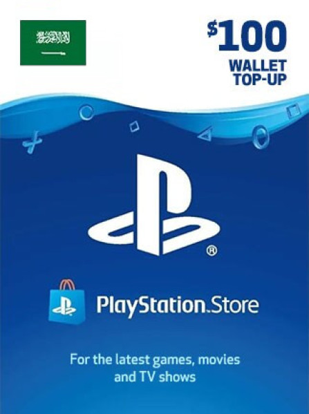 PlayStation Network Gift Card 100 USD - PSN Key - SAUDI ARABIA PlayStation Network Gift Card 100 USD - PSN Key - SAUDI ARABIA