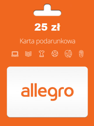 Allegro Karta Podarunkowa 25 PLN - Key - POLAND Allegro Karta Podarunkowa 25 PLN - Key - POLAND