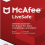 McAfee LiveSafe - Windows, macOS, Android, iOS - 5 devices 1 year - Global