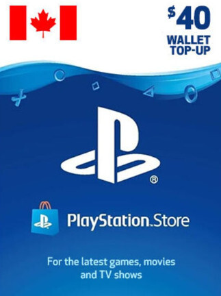 PlayStation Network Gift Card 40 CAD - PSN Key - CANADA