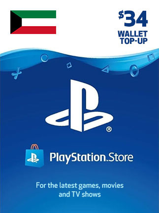 PlayStation Network Gift Card 34 USD - PSN Key - KUWAIT