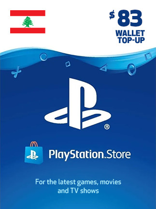 PlayStation Network Gift Card 83 USD - PSN Key - LEBANON PlayStation Network Gift Card 83 USD - PSN Key - LEBANON
