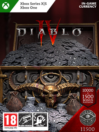 Diablo IV 11500 Platinum (Xbox One, Series X/S) - Xbox Live Key - GLOBAL Diablo IV 11500 Platinum (Xbox One, Series X/S) - Xbox Live Key - GLOBAL