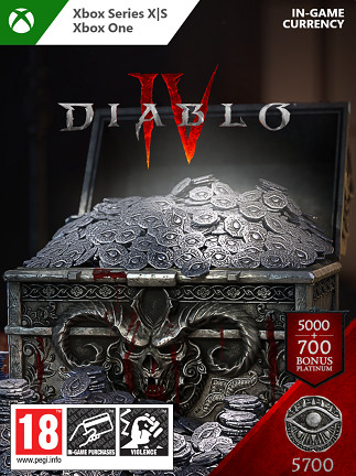 Diablo IV 5700 Platinum (Xbox One, Series X/S) - Xbox Live Key - GLOBAL Diablo IV 5700 Platinum (Xbox One, Series X/S) - Xbox Live Key - GLOBAL