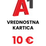 A1 Slovenija vrednostna kartica 10 € (EUR)
