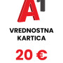 A1 Slovenija vrednostna kartica 20 € (EUR)
