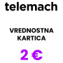 Telemach Slovenija vrednostna kartica 2 € (EUR)