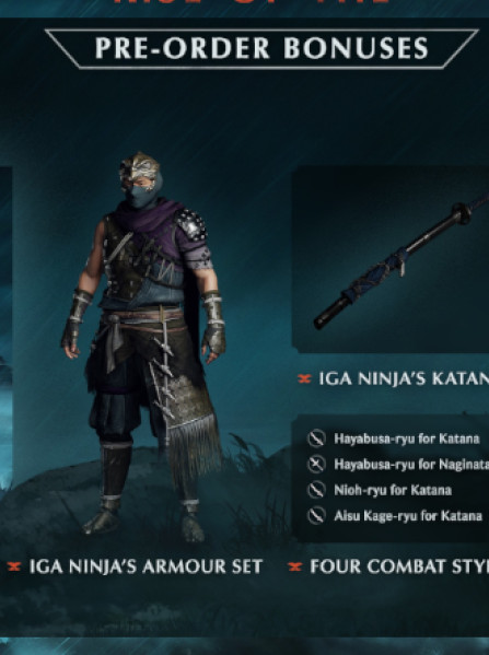 Rise of the Ronin - Pre order Bonus (PS5) - PSN Key - EUROPE Rise of the Ronin - Pre order Bonus (PS5) - PSN Key - EUROPE