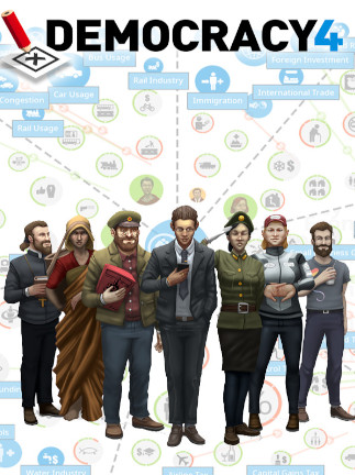 Democracy 4 | Absolute Power Bundle (PC) - Steam Key - GLOBAL