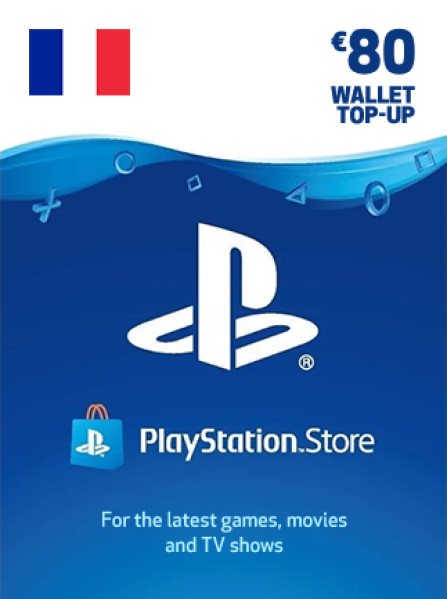 PlayStation Network Gift Card 80 EUR - PSN Key - FRANCE PlayStation Network Gift Card 80 EUR - PSN Key - FRANCE