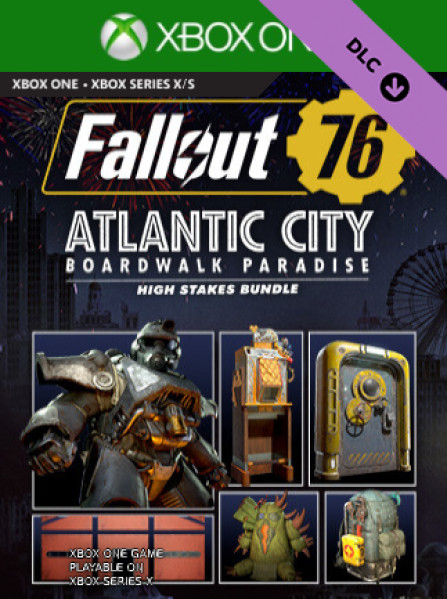 Fallout 76: Atlantic City High Stakes Bundle (Xbox One) - Xbox Live Key - GLOBAL Fallout 76: Atlantic City High Stakes Bundle (Xbox One) - Xbox Live Key - GLOBAL