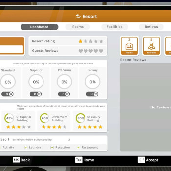 Hotel: A Resort Simulator (PC) - Steam Key - GLOBAL