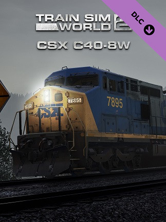 Train Sim World 2: CSX C40-8W Loco (PC) - Steam Key - GLOBAL