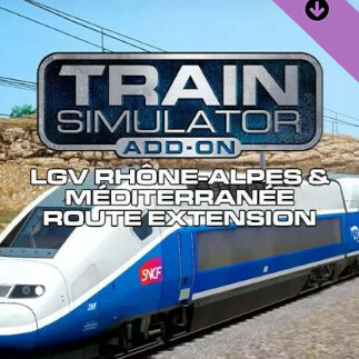 Train Simulator: LGV Rhône-Alpes & Méditerranée Route Extension Add-On (PC) - Steam Key - GLOBAL