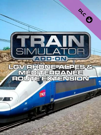 Train Simulator: LGV Rhône-Alpes & Méditerranée Route Extension Add-On (PC) - Steam Key - GLOBAL