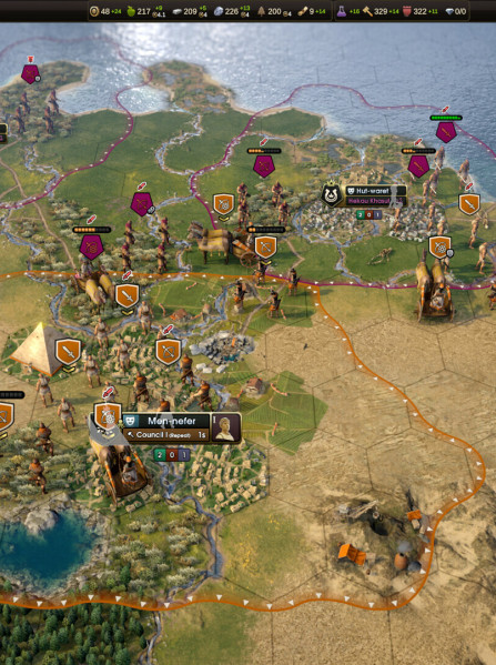 Old World: Pharaohs of the Nile (PC) - Steam Key - GLOBAL