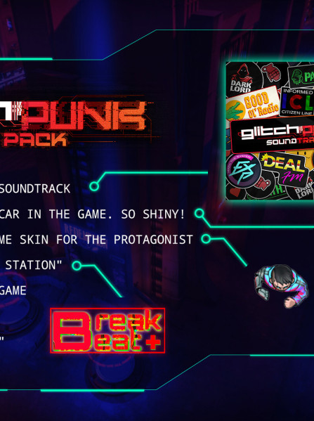 Glitchpunk - Supporter Pack (PC) - Steam Key - GLOBAL Glitchpunk - Supporter Pack (PC) - Steam Key - GLOBAL