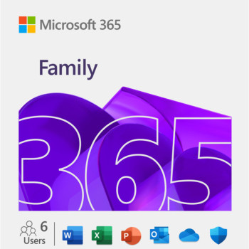 Microsoft 365 Family 1 Year 6 Users - Microsoft Key - SLOVENIA & OTHER