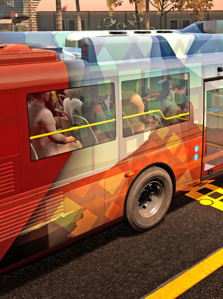 Bus Simulator 21 - USA Skin Pack (PC) - Steam Key - GLOBAL