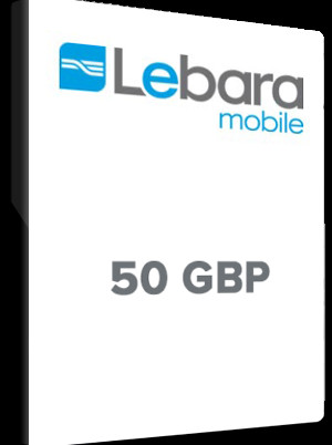 Lebara Mobile 50 GBP - Lebara Key - UNITED KINGDOM
