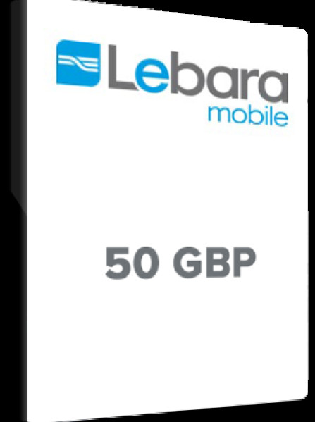 Lebara Mobile 50 GBP - Lebara Key - UNITED KINGDOM Lebara Mobile 50 GBP - Lebara Key - UNITED KINGDOM