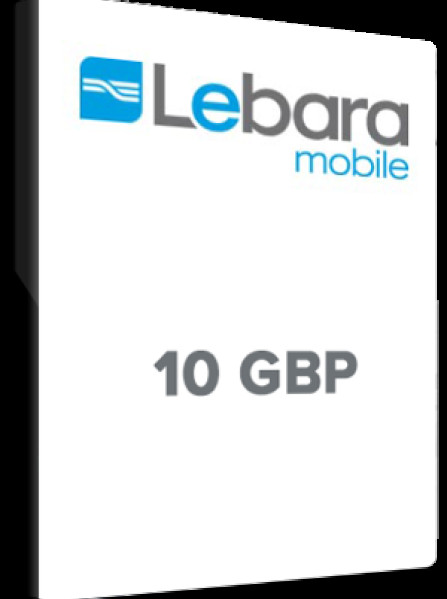 Lebara Mobile 10 GBP - Lebara Key - UNITED KINGDOM Lebara Mobile 10 GBP - Lebara Key - UNITED KINGDOM